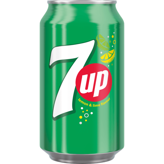 Foto van 7-UP Regular op witte achtergrond