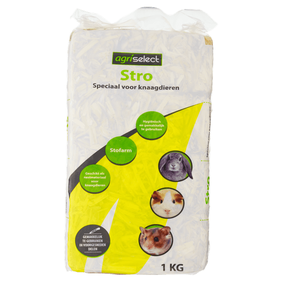 Foto van Agriselect Stro op witte achtergrond