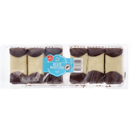 Foto van 1 de Beste Reuze mergpijpen op witte achtergrond