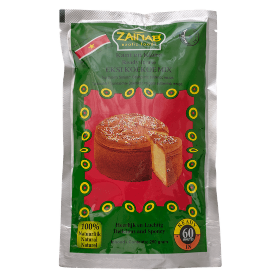 Foto van Zainab Eksi koekoemix op witte achtergrond