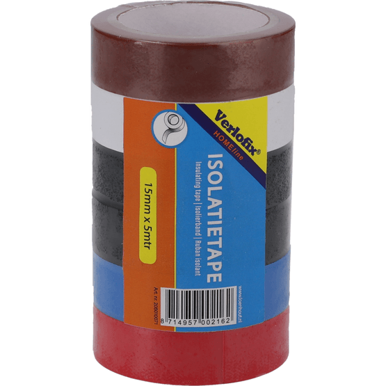 Foto van Isolatietape op witte achtergrond