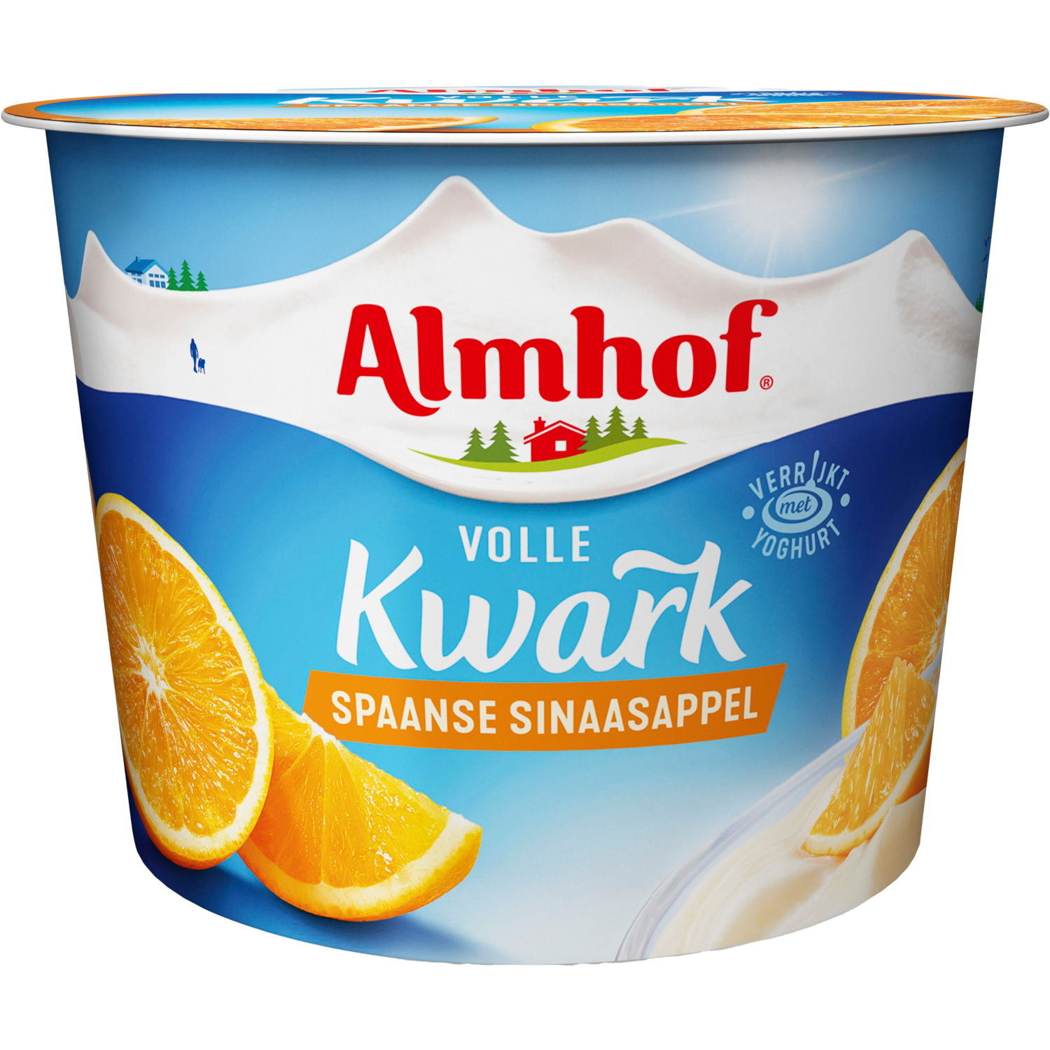 Almhof Volle kwark Spaanse sinaasappels