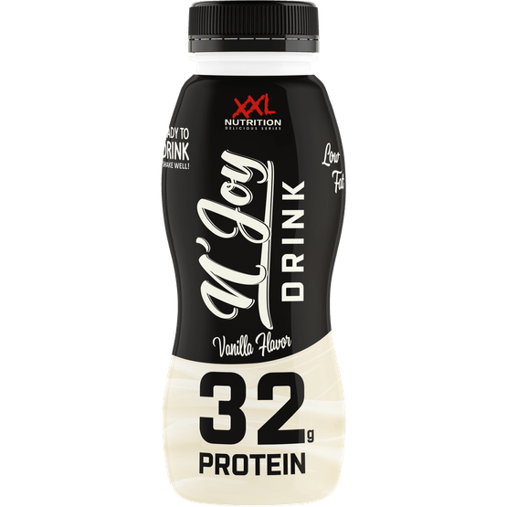 Foto van XXL NUTRITION Njoy protion drink vanille op witte achtergrond