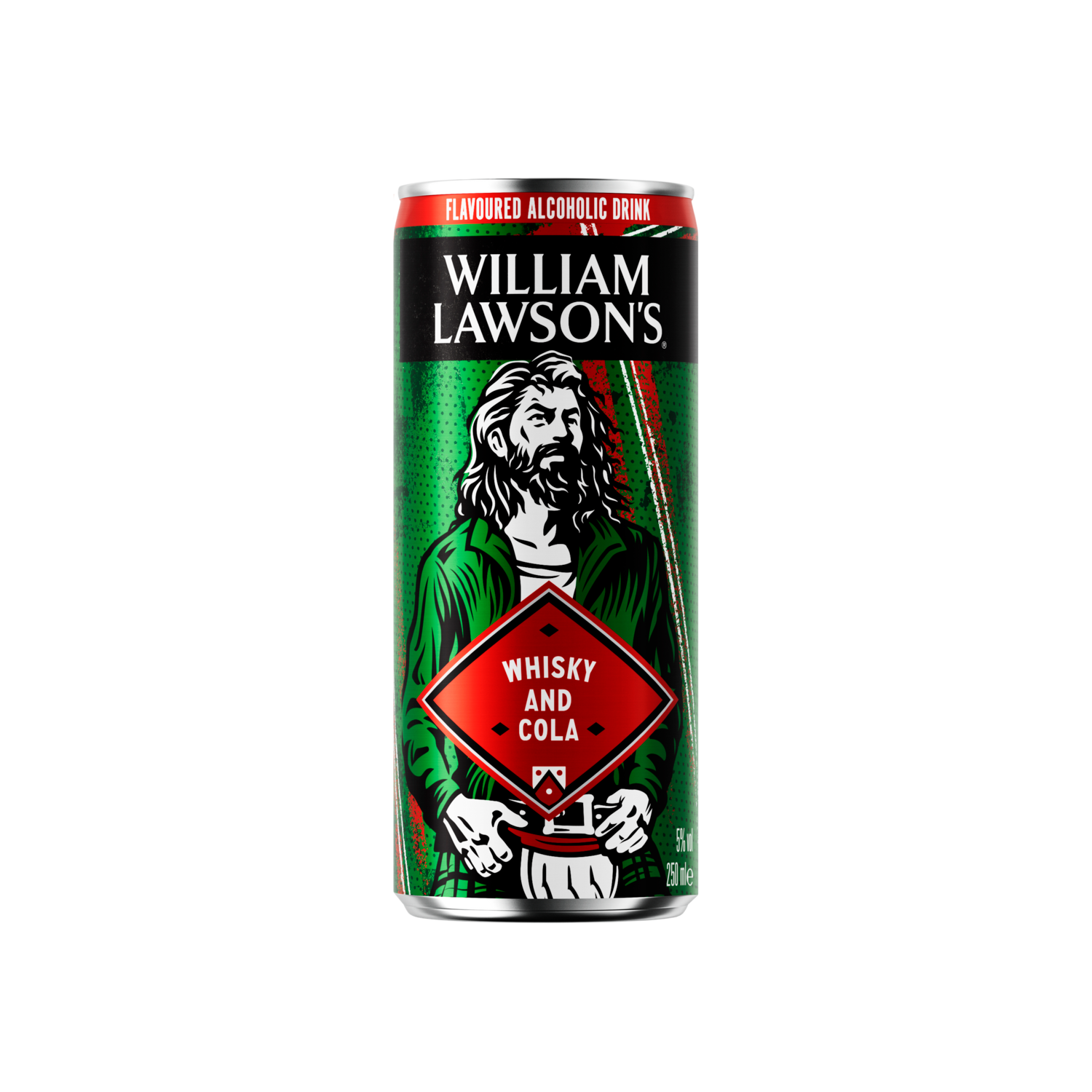 William Lawsons Scotch whisky & cola