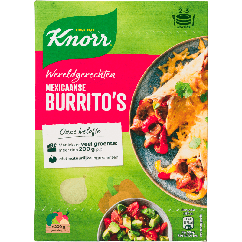 Knorr Wereldgerecht Burritos