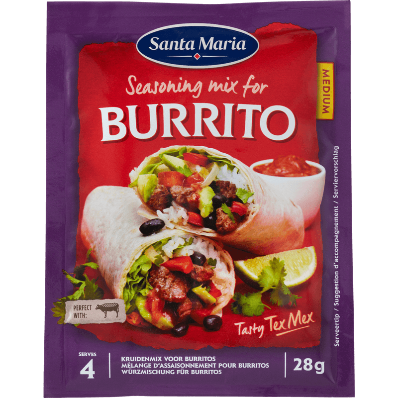 Santa Maria Kruidenmix burrito