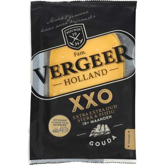 Foto van Vergeer Kaas xxo plakken 48+ op witte achtergrond