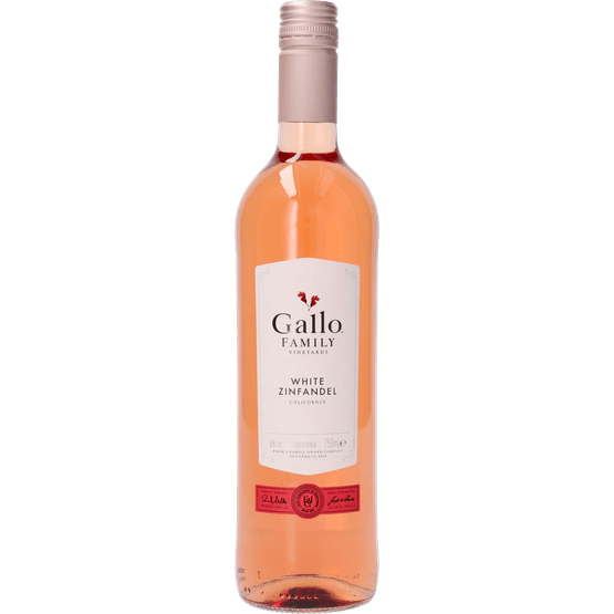 Foto van Gallo Family grenache rose op witte achtergrond