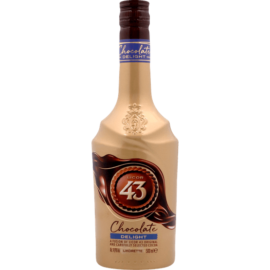 Foto van Licor 43 Likeur chocolate delight op witte achtergrond