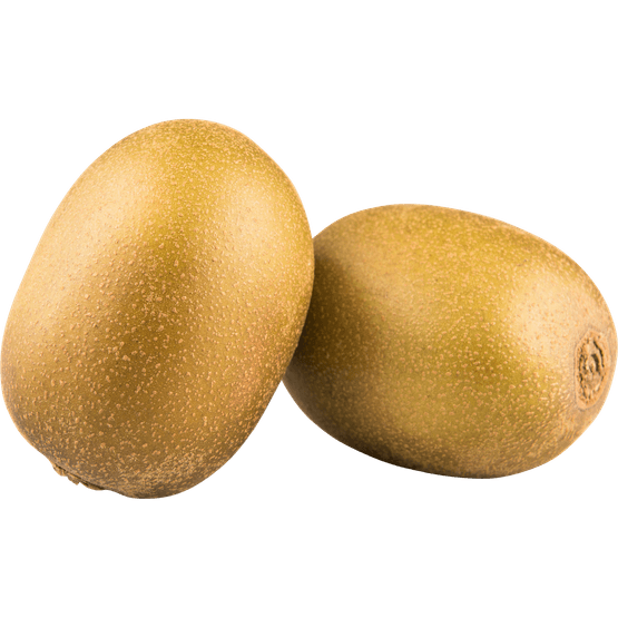 Foto van Zespri Kiwi sungold op witte achtergrond