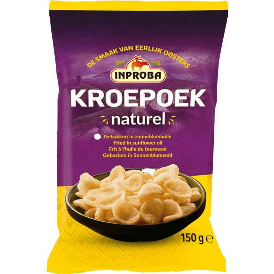 Foto van Inproba Kroepoek naturel op witte achtergrond