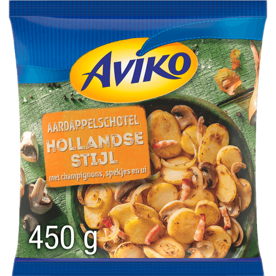 Foto van Aviko Aardappelschotel Hollandse Stijl op witte achtergrond