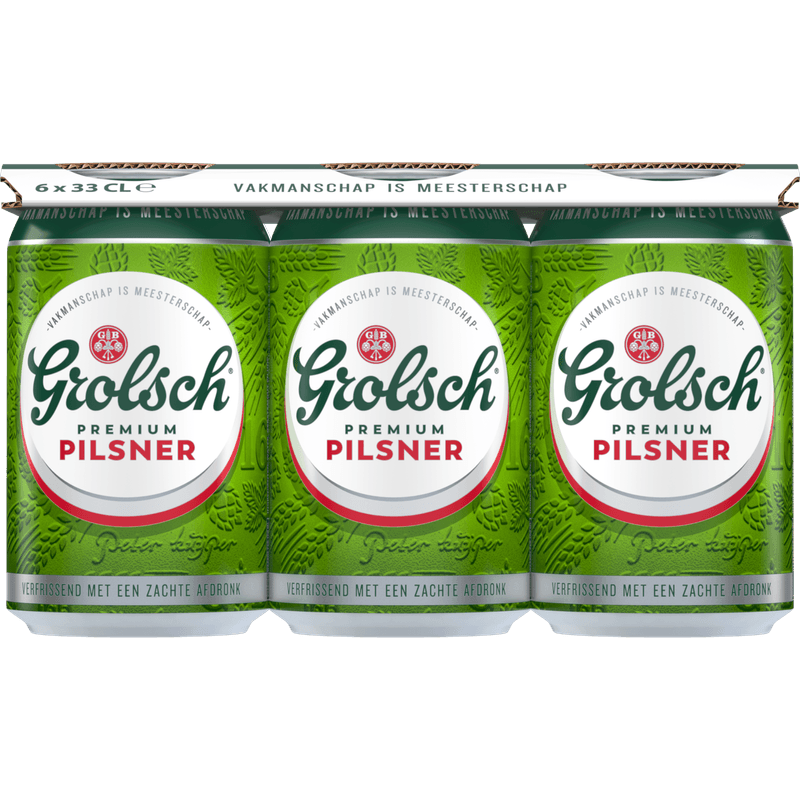 Grolsch Pilsener 6x33 cl