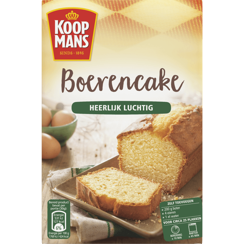 Koopmans Boerencake mix