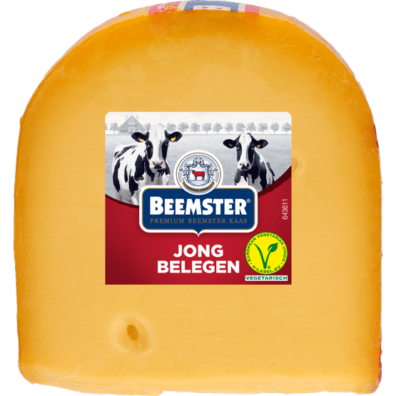 Foto van Beemster jong belegen 48+ stuk op witte achtergrond