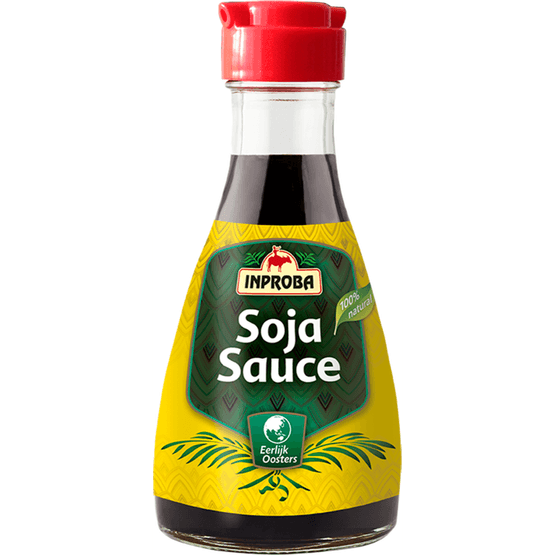 Foto van Inproba Sojasaus op witte achtergrond