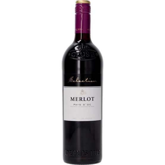Foto van Cruse Selection Merlot op witte achtergrond