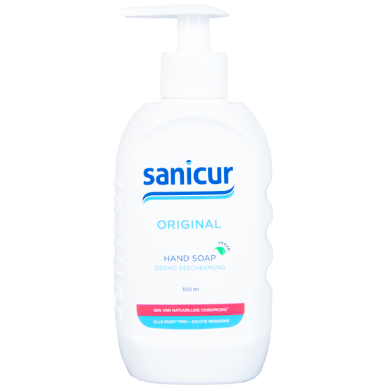 Foto van Sanicur Handzeep orginal op witte achtergrond