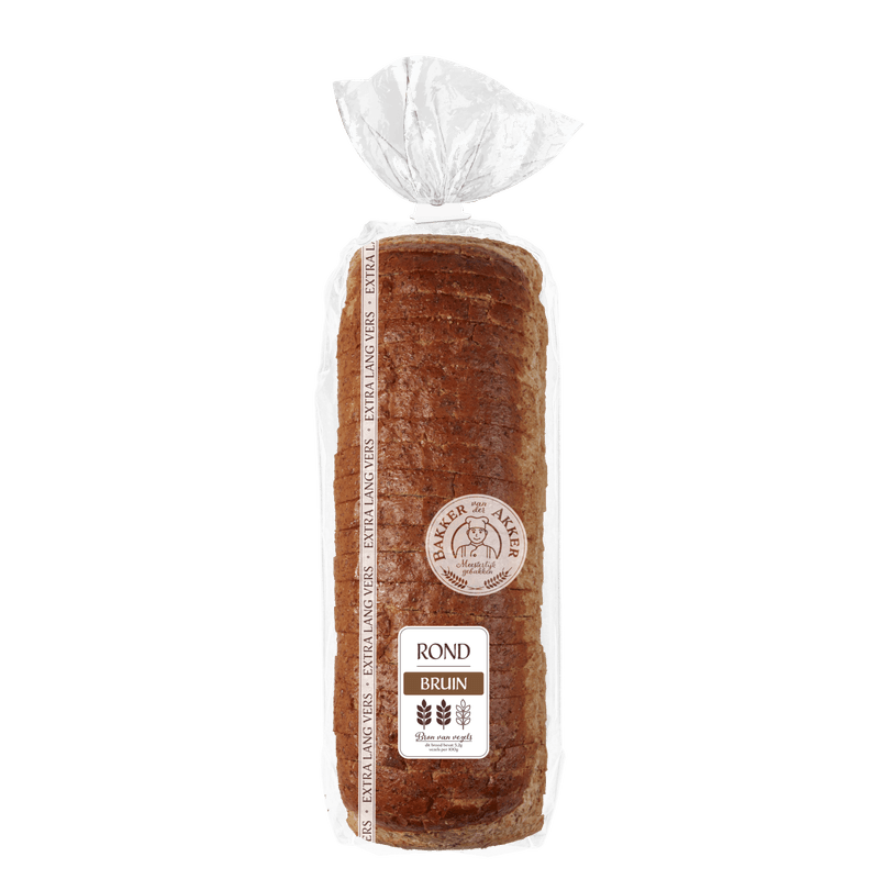 Bakker van der Akker Rond bruin heel