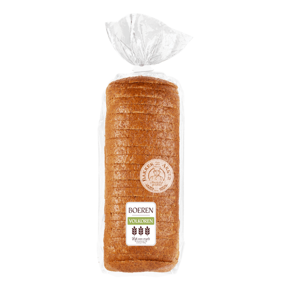 Foto van Bakker van der Akker Boeren volkoren heel op witte achtergrond