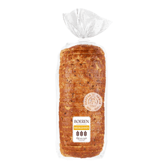 Foto van Bakker van der Akker Bakkers meergranen heel op witte achtergrond