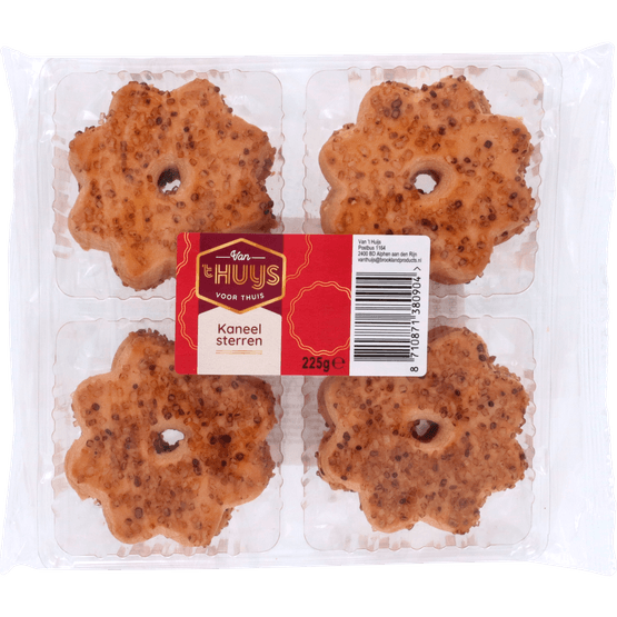 Foto van Van 't Huijs Kaneelsterren op witte achtergrond