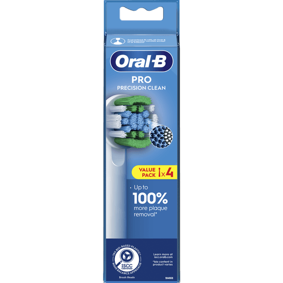 Foto van Oral-B Opzetborstels precision clean 4 stuks op witte achtergrond