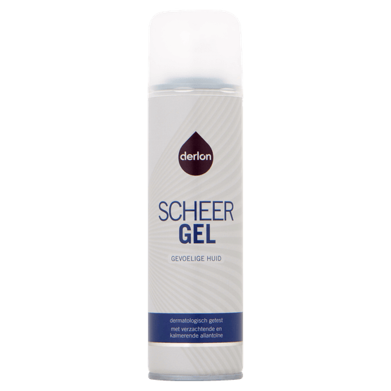 Foto van Derlon Scheergel gevoelige huid - men op witte achtergrond