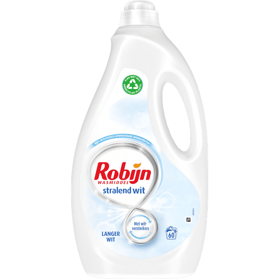 Foto van Robijn Vloeibaar wasmiddel wit 60 wasbeurten op witte achtergrond