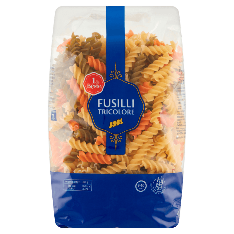 1 De Beste Fusilli tricolore
