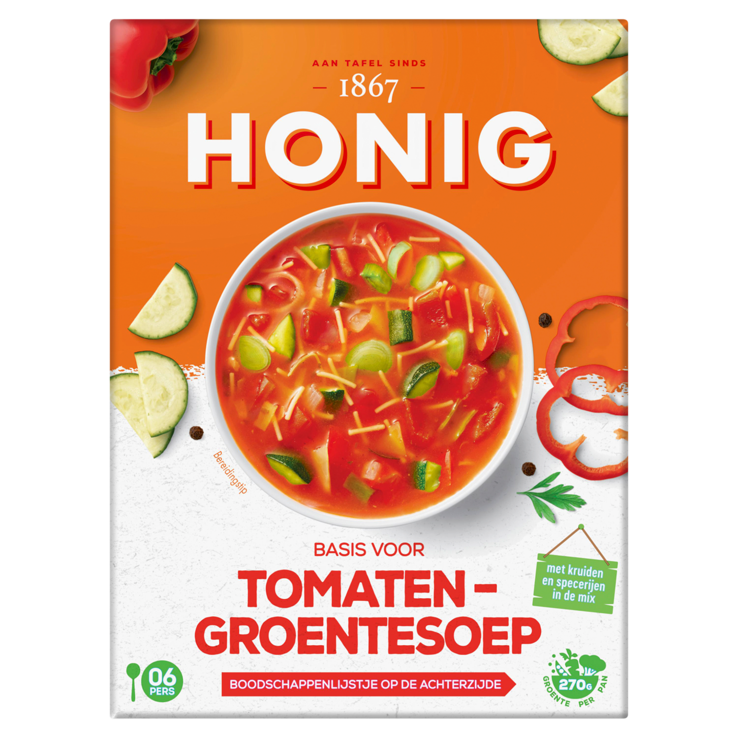 Honig Tomaten-groentesoep