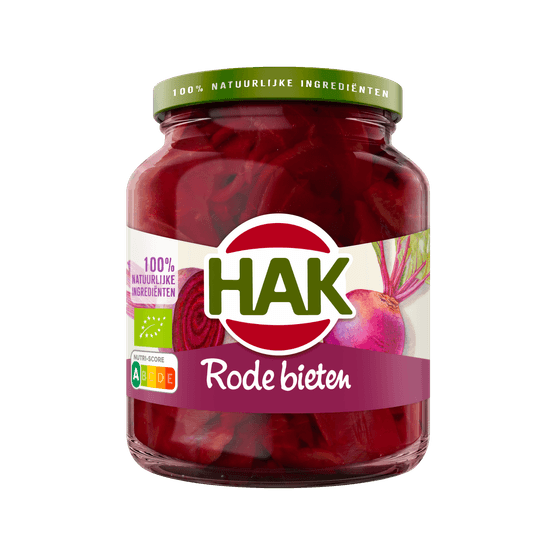 Foto van Hak Rode bieten schijven op witte achtergrond