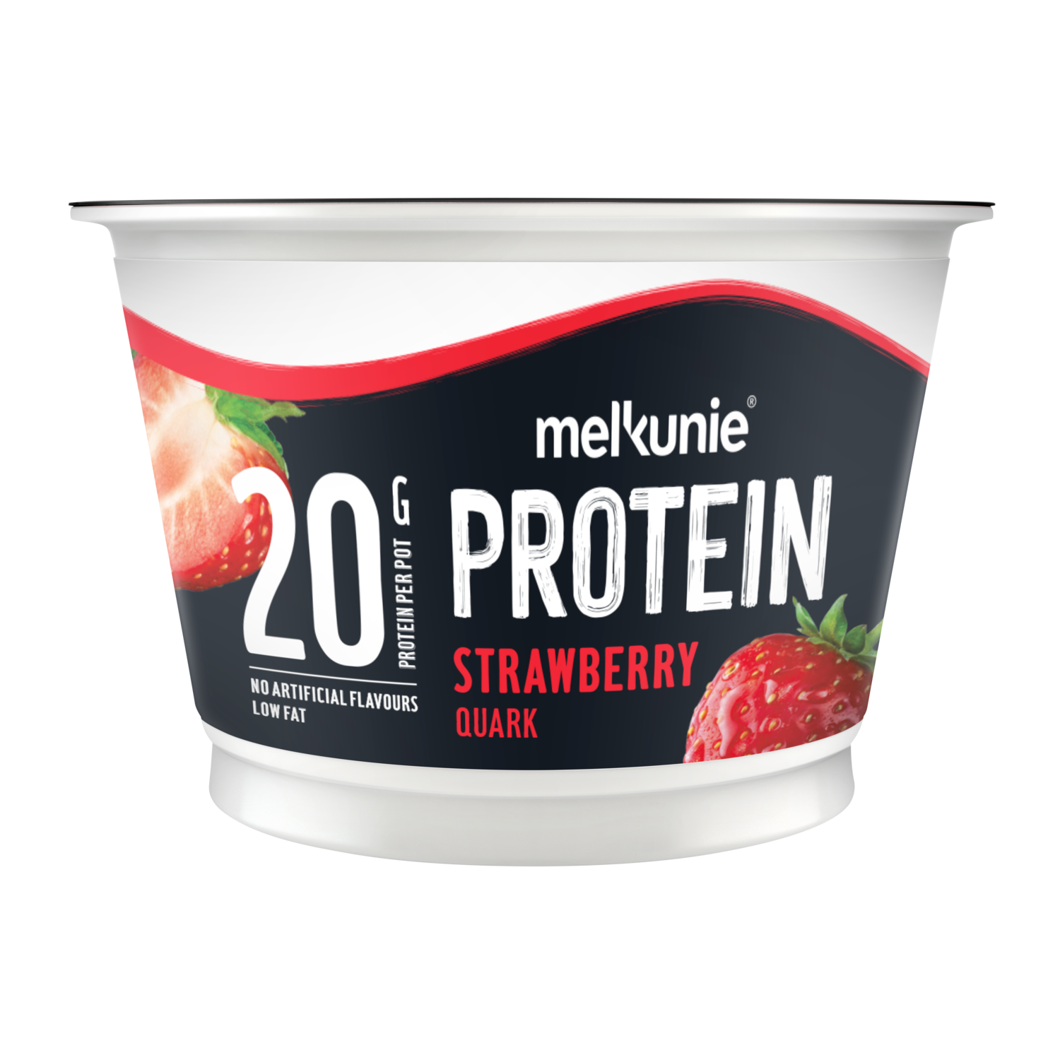 Melkunie Protein kwarkyoghurt aardbei