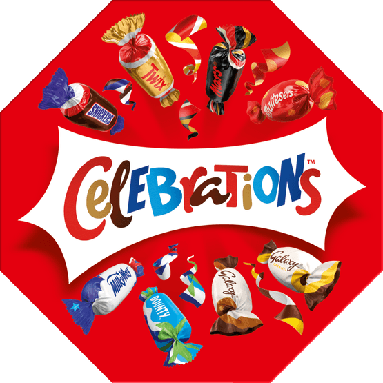 Foto van Mars Celebrations op witte achtergrond