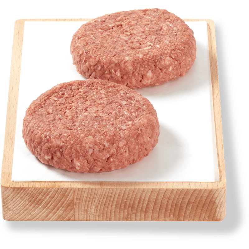 Runderhamburger 2 st.