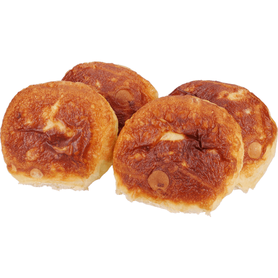 Foto van Bakker van der Akker Kaas-ui bollen 4 stuks op witte achtergrond