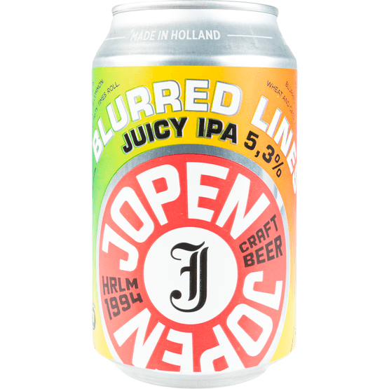 Foto van Jopen Blurred lines op witte achtergrond