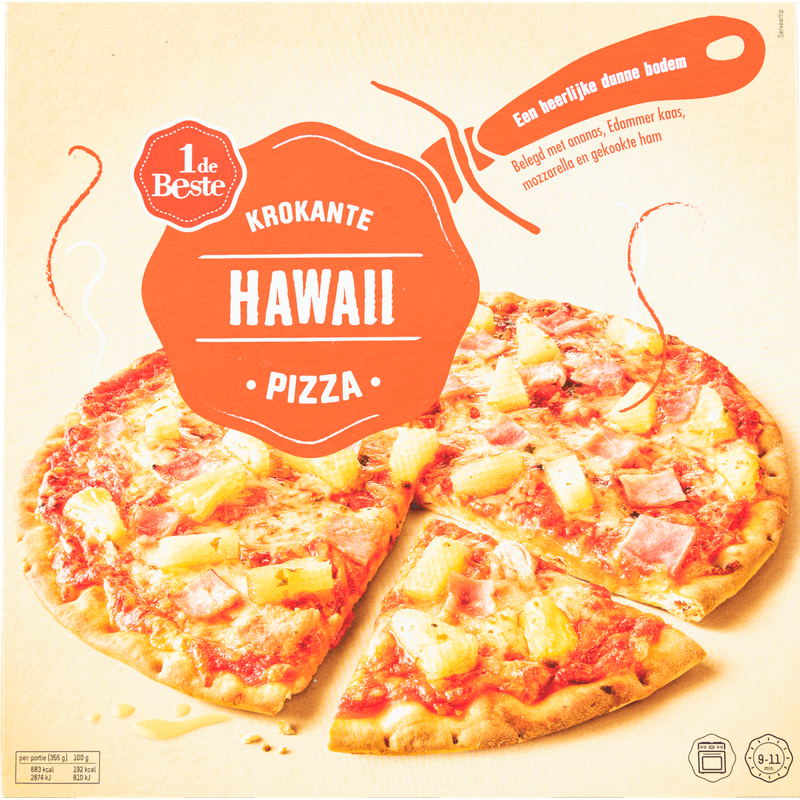 1 De Beste Krokante pizza hawaii