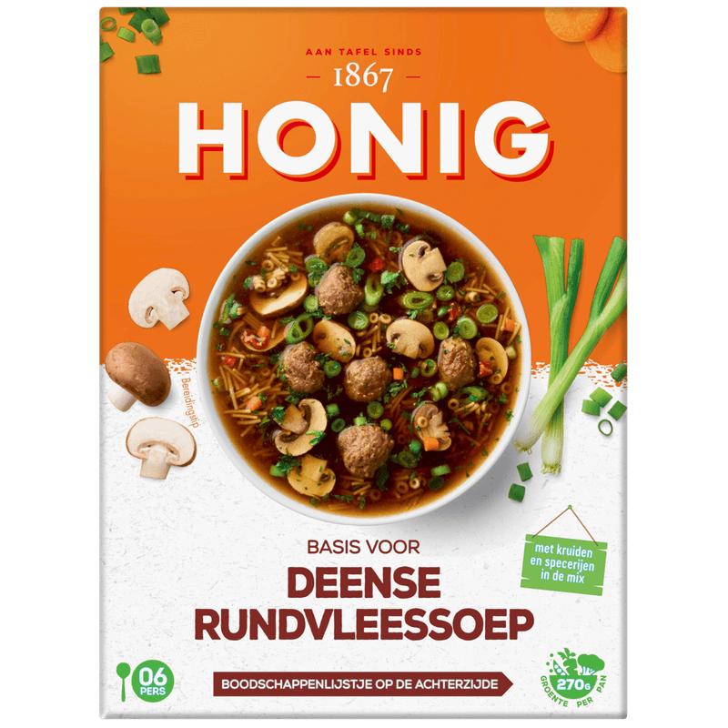 Honig Deense rundvleessoep