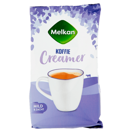 Foto van Melkan Koffiecreamer navulzak op witte achtergrond