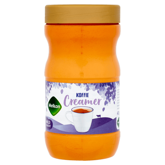 Foto van Melkan Koffiecreamer op witte achtergrond