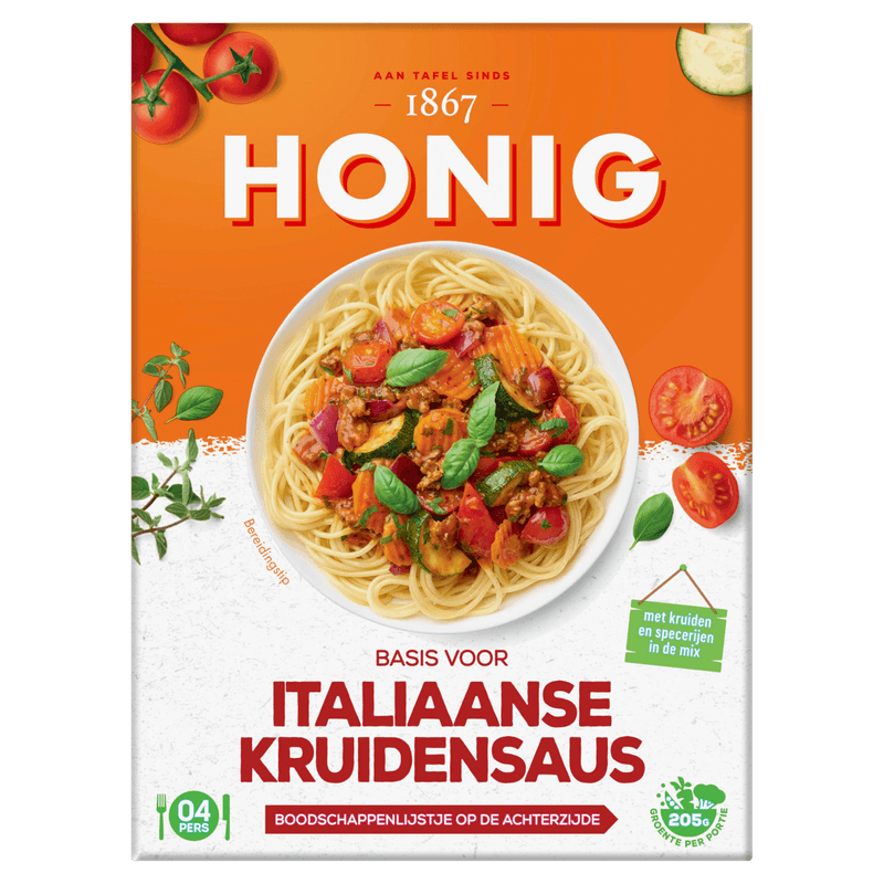 Honig Kruidenmix italiaanse kruidensaus