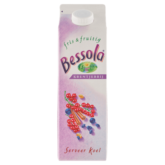 Foto van Bessola Krentjebrij op witte achtergrond