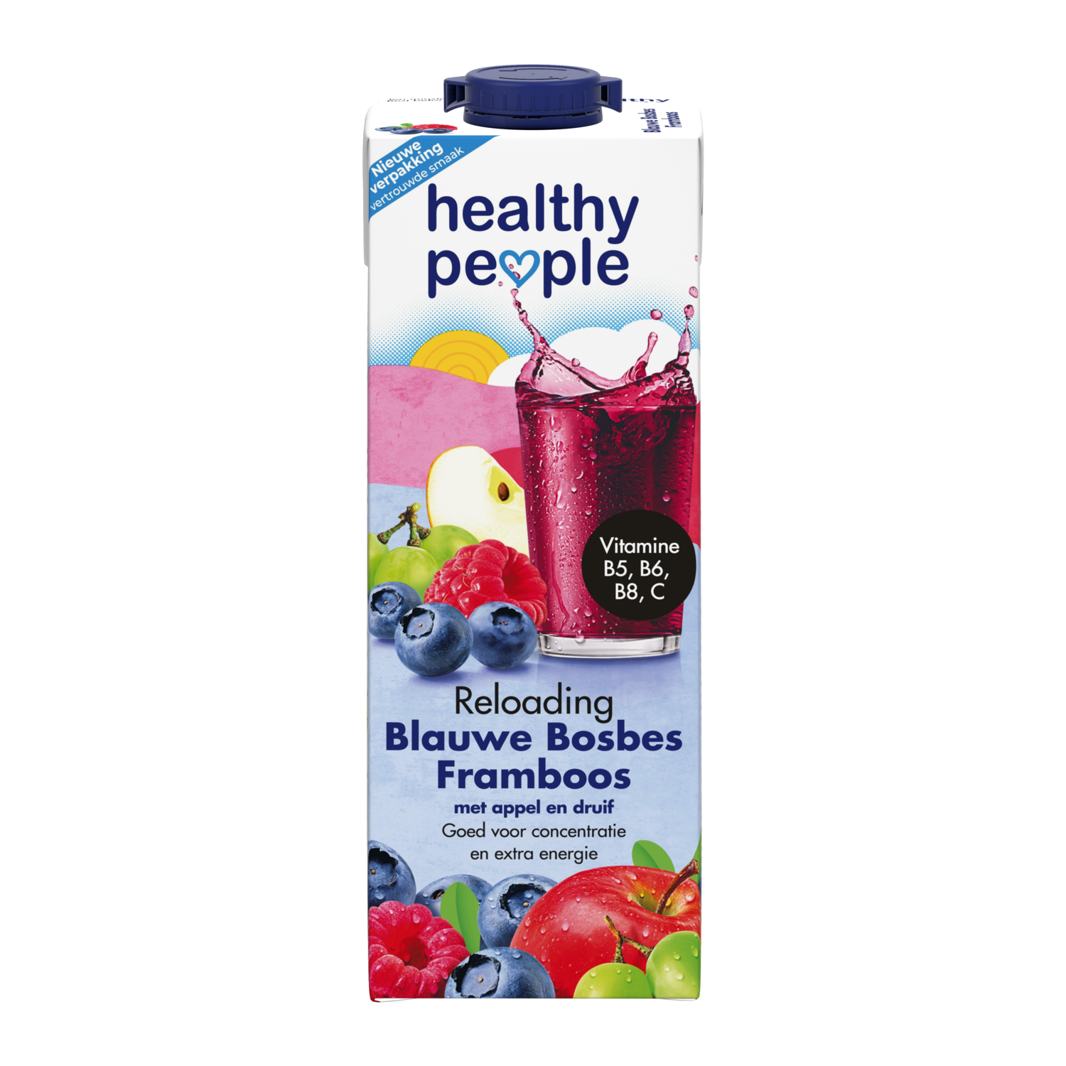 Healthy People Blauwe bosbes - framboos