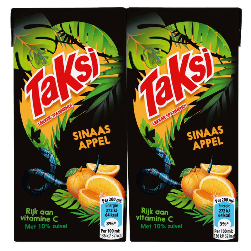 Taksi Sinaasappel 10-pack 0,2 L