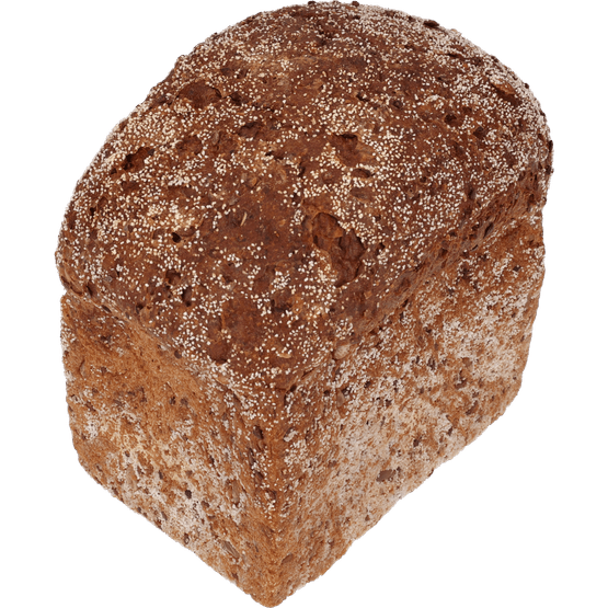 Foto van Vers afbak Sportbroodje op witte achtergrond