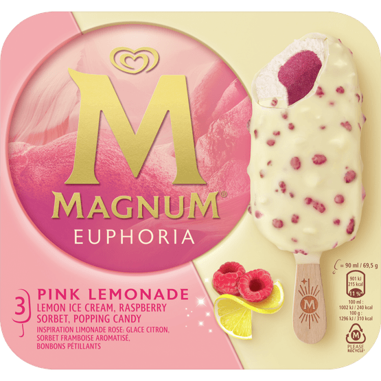 Foto van Ola Magnum euphoria 3 st. op witte achtergrond
