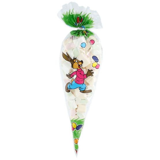 Foto van Hamlet Paasspekken in puntzak op witte achtergrond