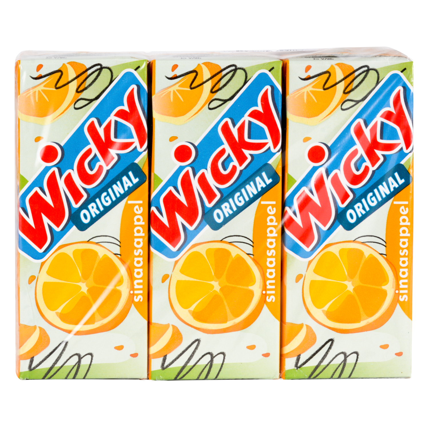 Wicky Sinaasappel 6x20 cl