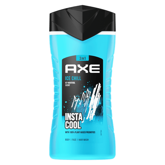 Foto van AXE Douchegel ice chill mint-lemon op witte achtergrond